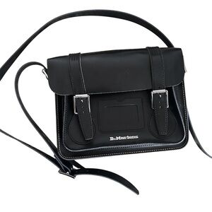 Dr Martens 11 inch Messenger Leather Crossbody Bag